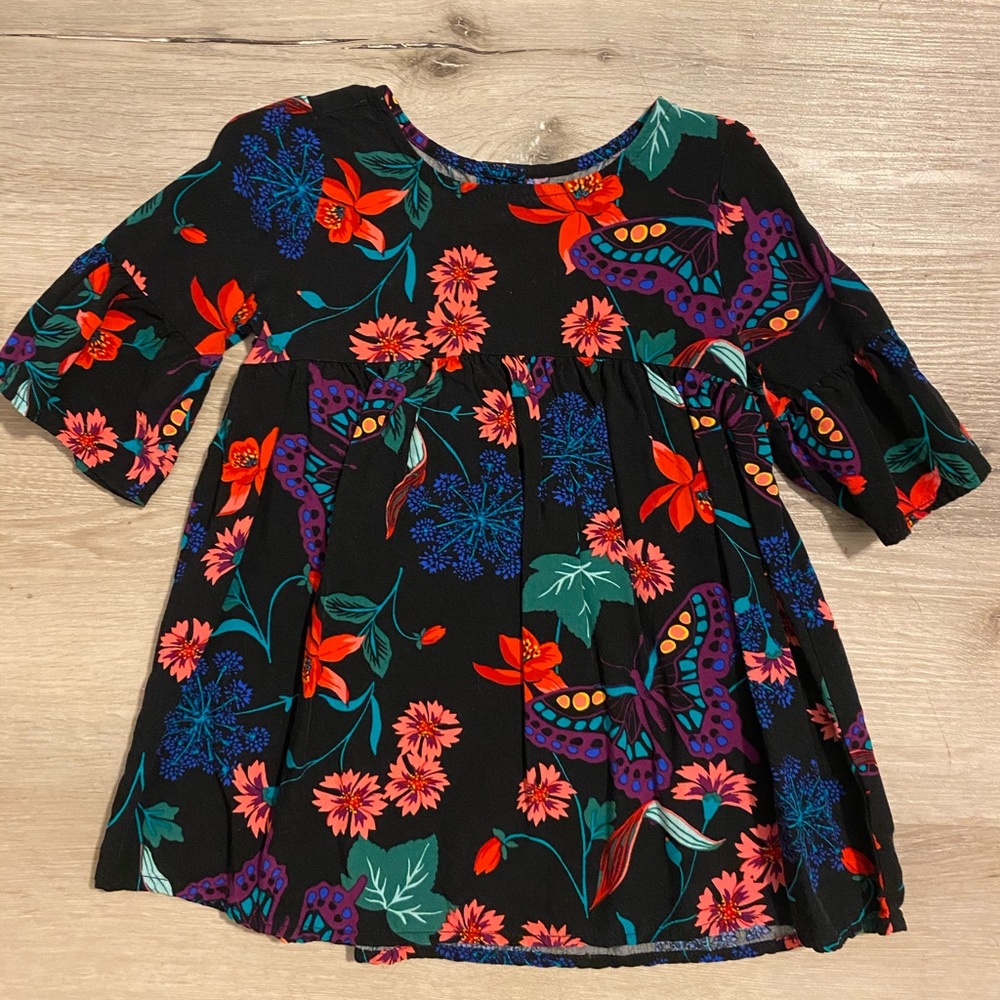 Crazy 8 floral print toddler dress